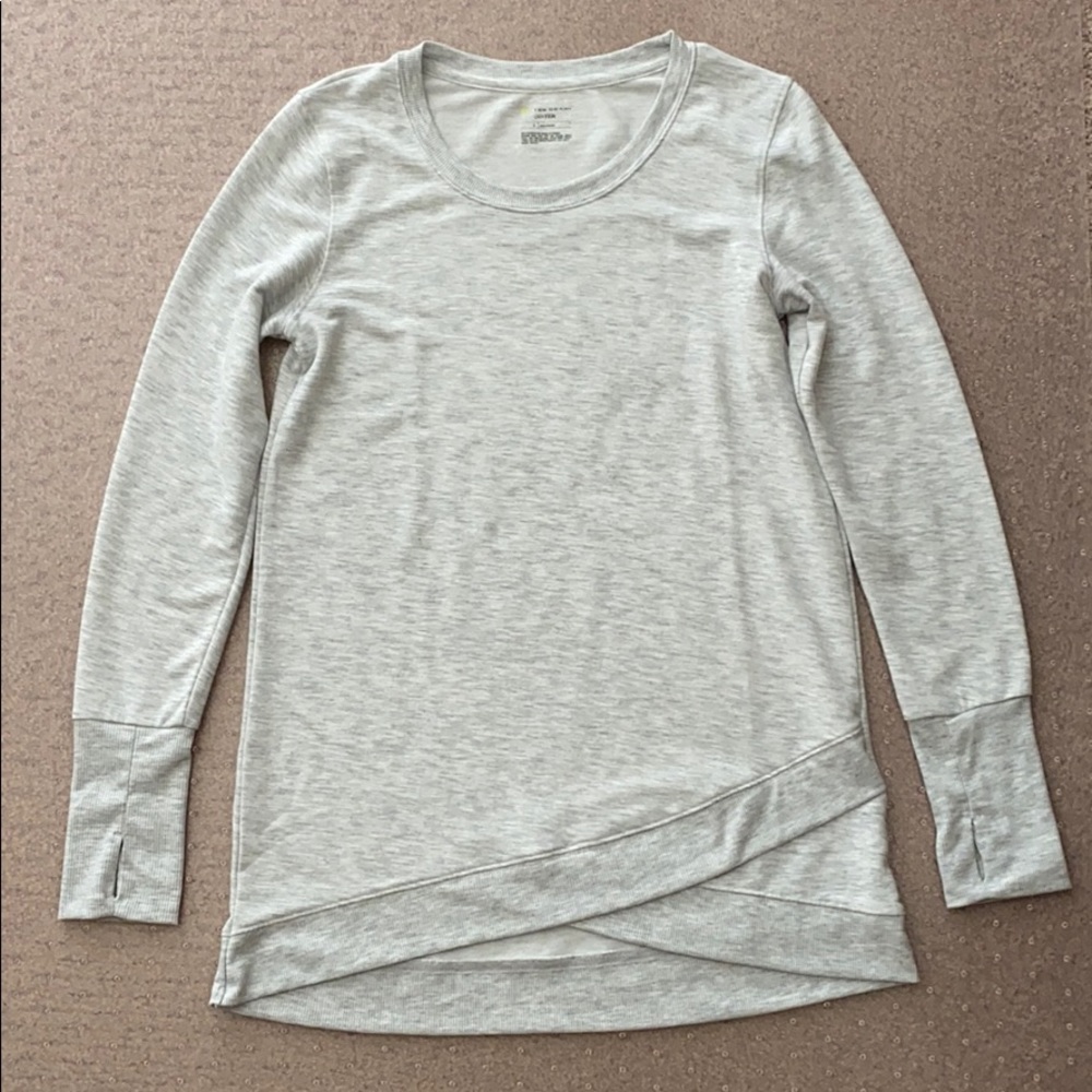 Tek Gear Long Sleeve Tulip Hem Tunic - Size Small